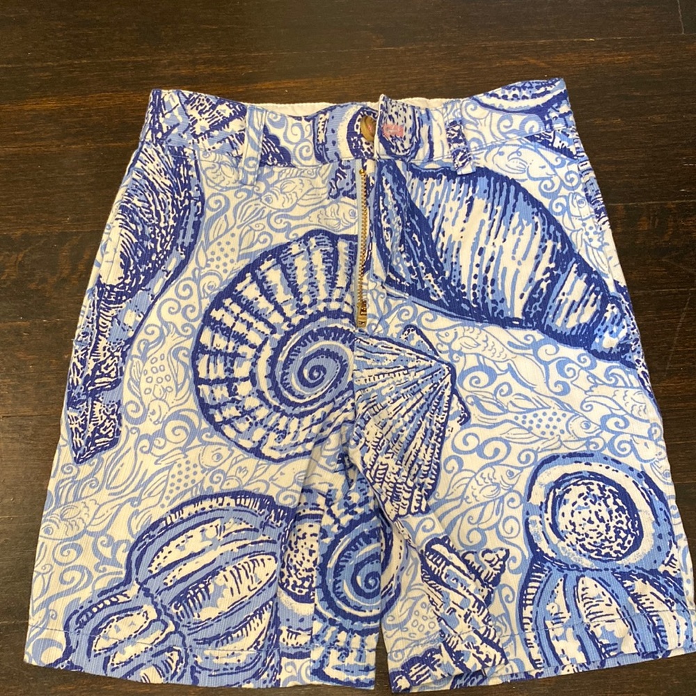 Lily Pulitzer Blue and white size 4 shorts